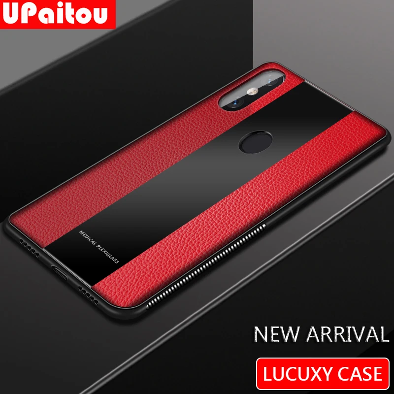 

UPaitou Case for Xiaomi Redmi 6A 6 Pro Note 5 Pro Anti Fingerprint Business Case Ultra Thin TPU Cover For Mi A2 Lite Phone Bags