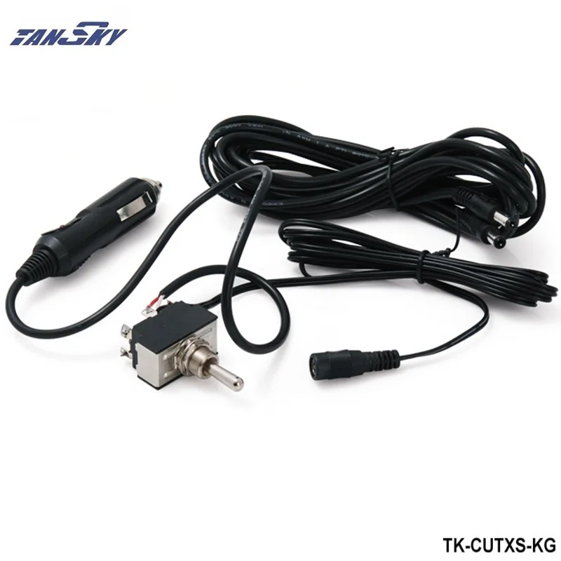 TANSKY- Toggle Switch with 12ft Wiring Harness For Valve Cutout System Dump For Ford Focus ZX3/ZX5/SVT ZETEC TK-CUTXS-KG