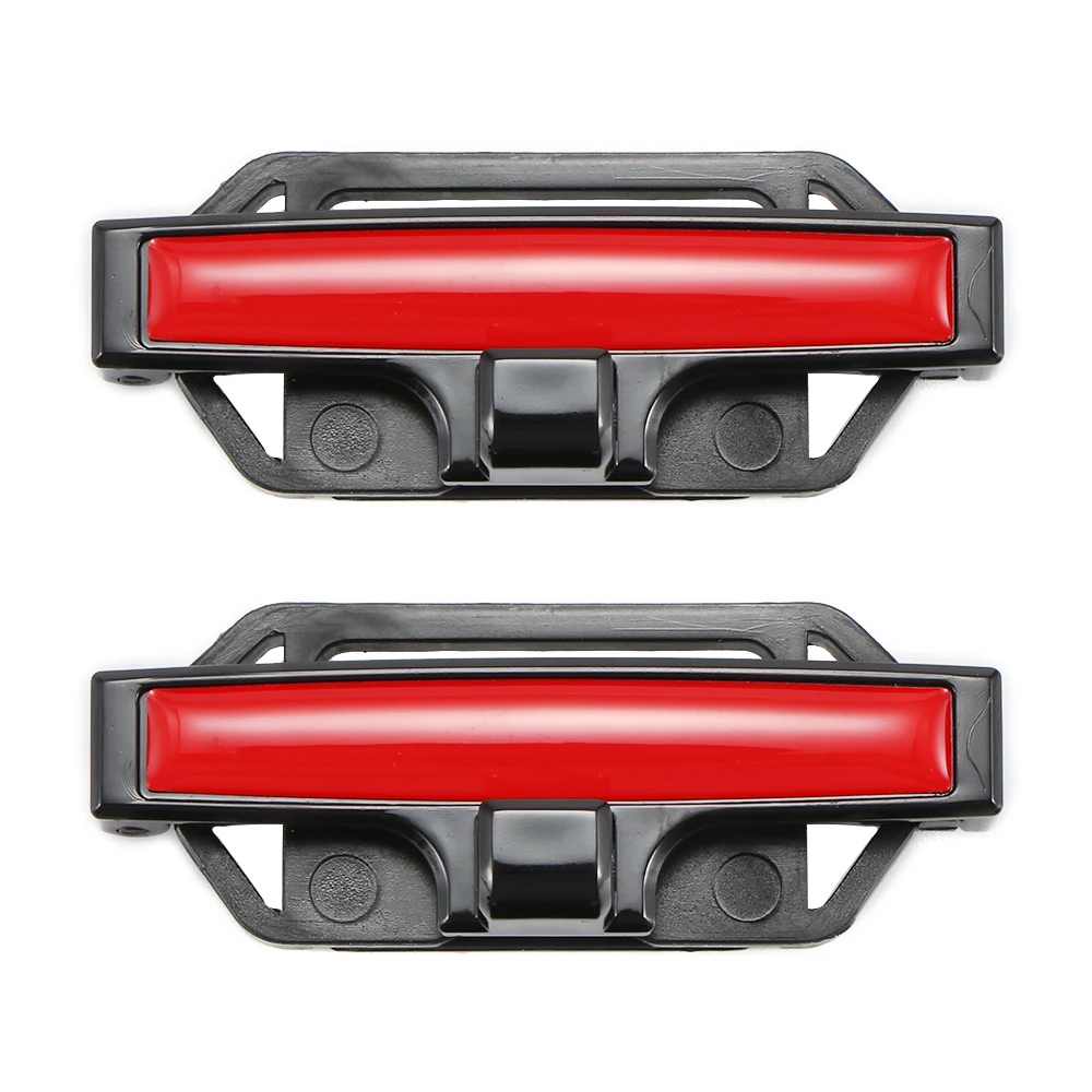 

TiOODRE 2pcs Strong Adjustable Car Safety Belt Clips Slip-Resistant Seat Belt Buckle Simple Clamp Fixing Clip Car Styling