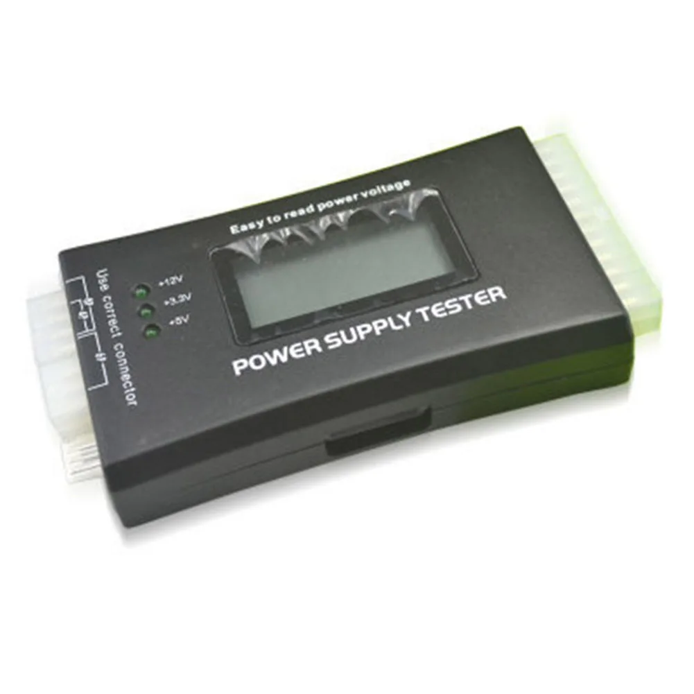 LCD الاختيار PC 20/24 دبوس قياس وحدة إمداد الطاقة للكمبيوتر اختبار شاشة ديجيتال LCD الاختيار PC 20/24 دبوس قياس وحدة إمداد الطاقة للكمبيوتر اختبار شاشة ديجيتال