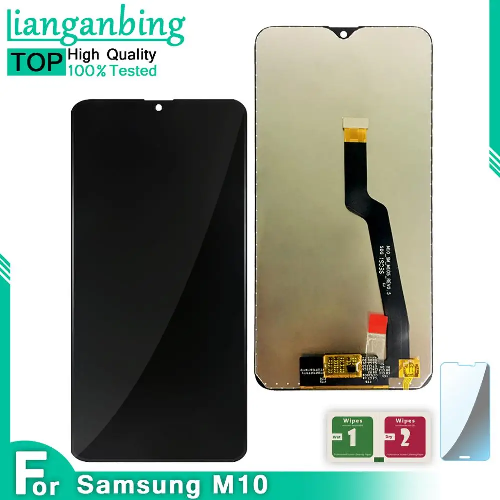 

Super Amoled LCDS For Samsung Galaxy M10 2019 SM-105 M105F M105DS LCD Display Touch Screen Digitizer Assembly Replacement parts