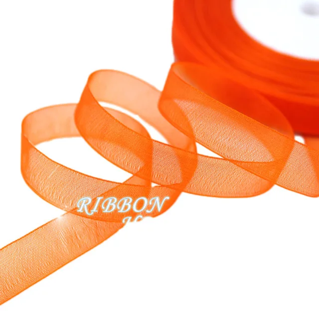 Organza Ribbon - 1/2 Width, 50 Yards - Perfect for Gift Wrapping, Crafts, Hair Accessories, and Jewelry Design