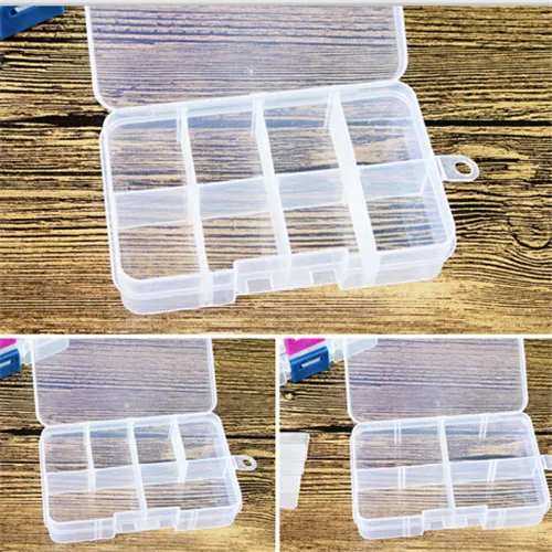 8 Slots Adjustable Plastic Pill Case Medicine Storage Tablet Box Weekly Organizer Splitters Dispenser | Красота и здоровье
