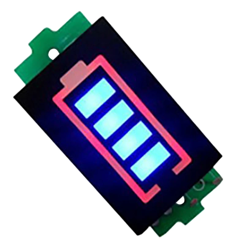 

1S Series Lithium Battery Capacity Indicator Module Blue Display 4.2V Battery Power Tester Li-Po Li-Ion #8