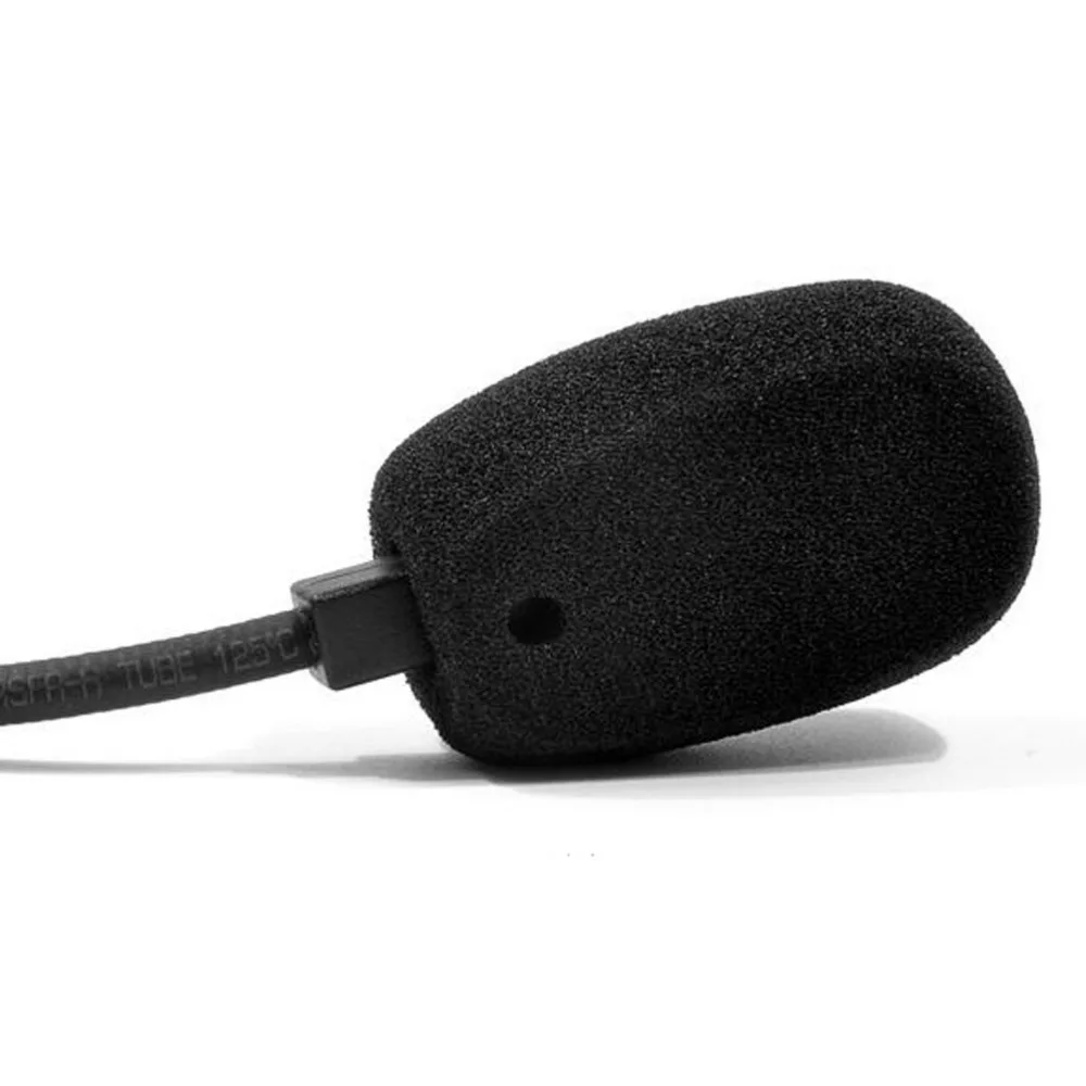 New Black Upgrade Finger PTT Helmet Headset MIC For Yaesu Vertex VX-3R 5R 210 Two Way Radio Walkie Talkie 1pin (4)