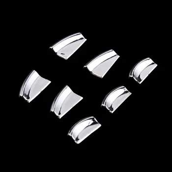 

For Tesla MODEL S/MODEL X 7PCS ABS Chrome Car Interior Door Window Lift Glass Switch Buttons Cover Molding Car Styling