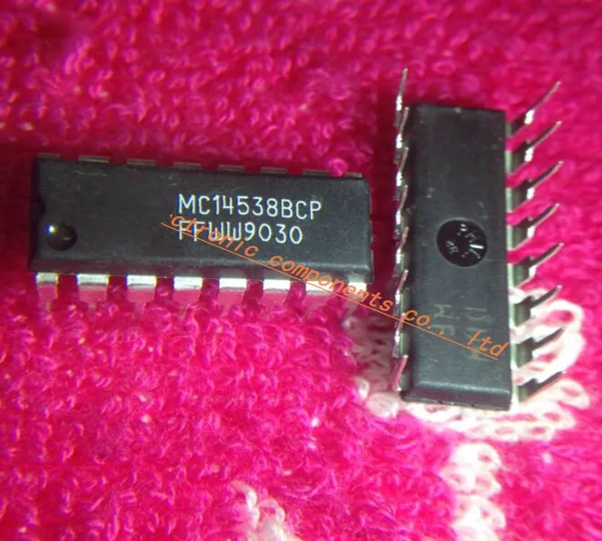 

50pcs/lot MC14538BCP 14538BCP MC14538 MULTIVIBRATOR DUAL CMOS DIP-16 Best quality