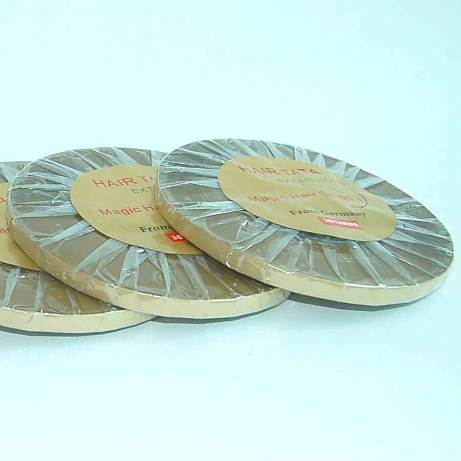 Wholesale 5 Roll Last More Than 4 Months Germany TATA 0.8*36 Yards Double-Sided Adhesive Tape for Skin Weft Tape Hair Extensions Wholesale 5 Roll Last More Than 4 Months Germany TATA 0.8*36 Yards Double-Sided Adhesive Tape for Skin Weft Tape Hair Extensions