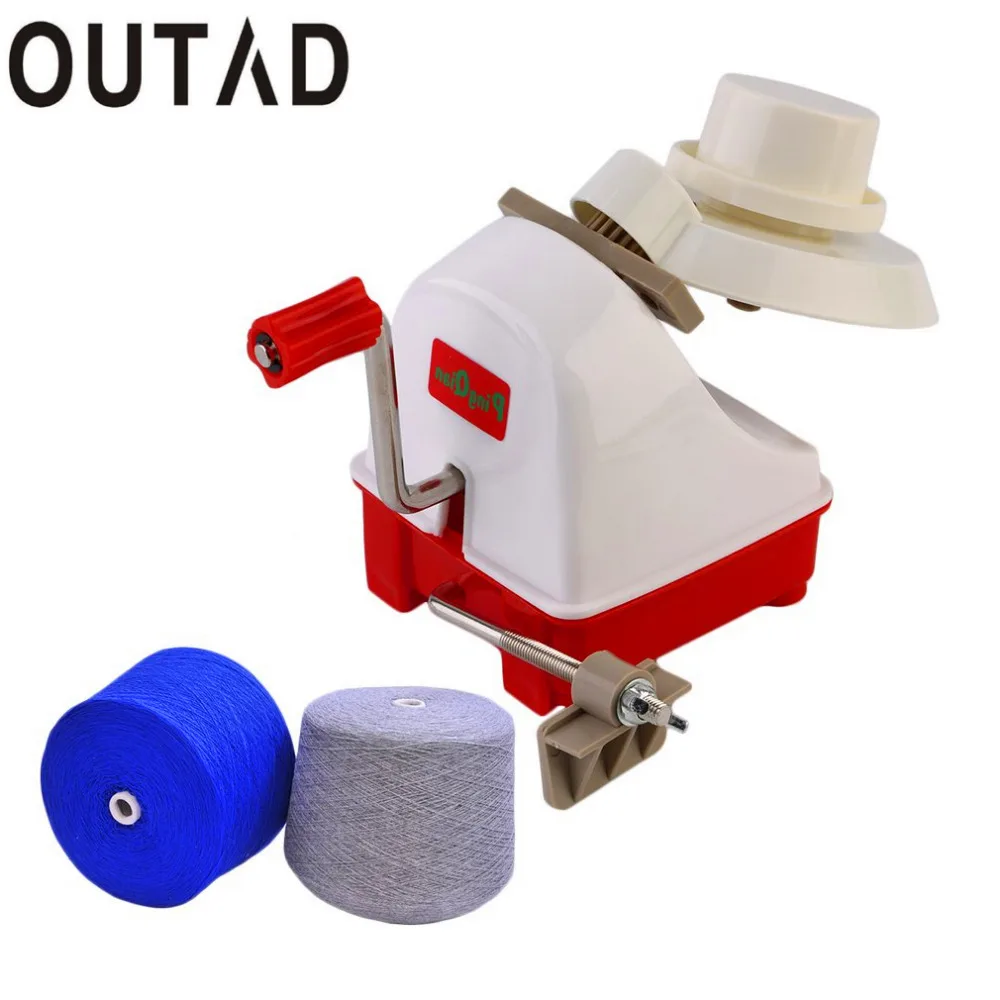 

OUTAD Portable Hand Operated Yarn Winder Fiber Wool String Thread Skein Ball Sewing Machine Tool Accessory Drop Shipping