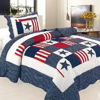 

JaneYU Children's Cartoon Cotton Bed Cover Single Pure Cotton Printed Quilting Air Conditioning Quilt
