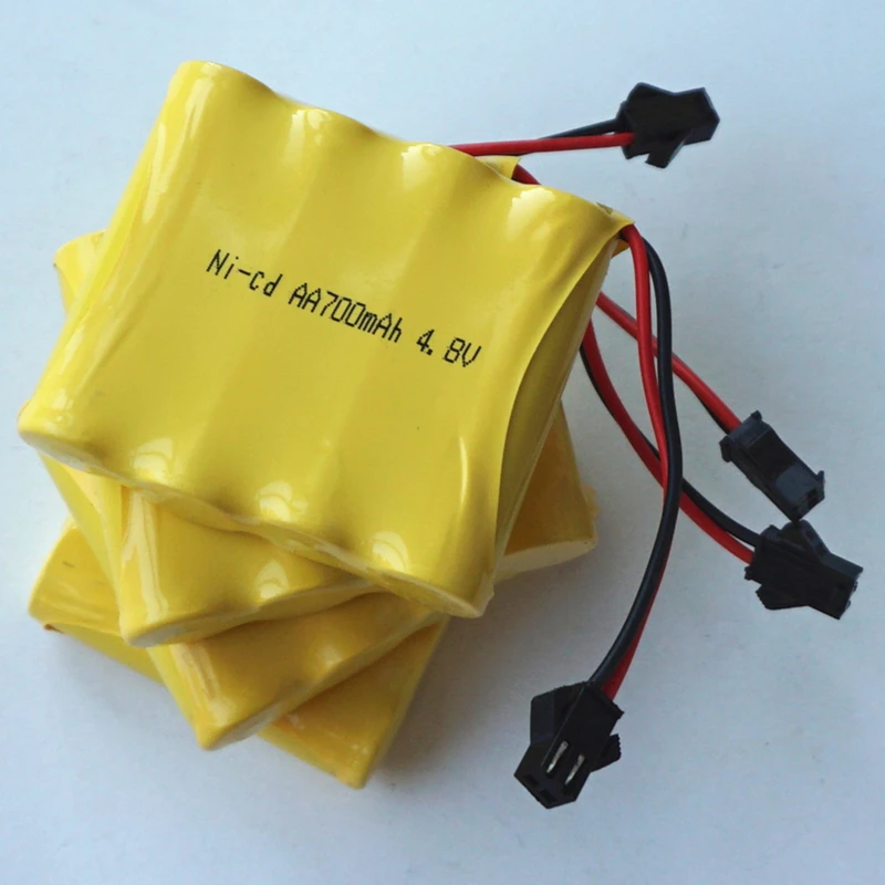 Perfect High quality 4.8V 700MAH AA*4 Ni-CD Rechargeable chargeable Battery for Toys Cameras Game Players Power Bank 4