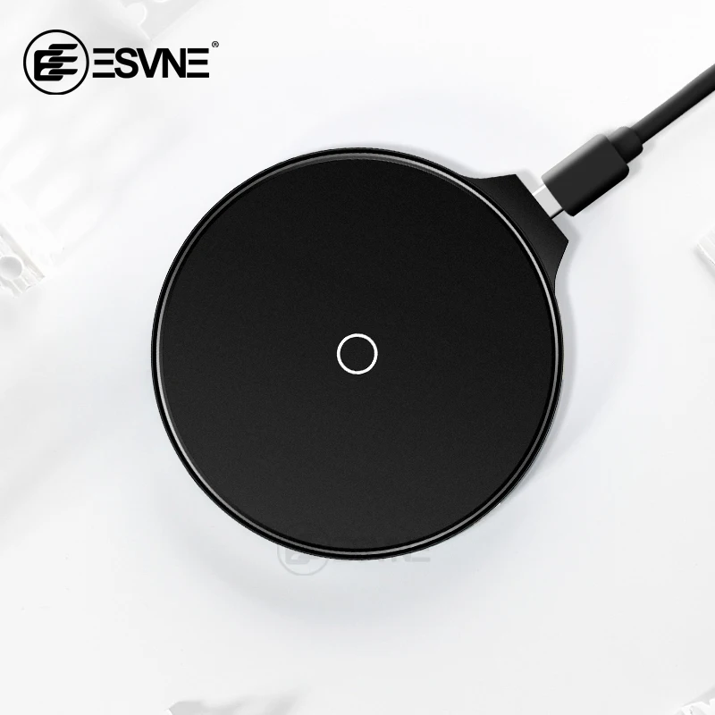 

Wireless Charger Ultra Thin Qi Charging Wireless Pad For iphone XS X 8 Plus Samsung note 8 9 Huawei Mobile phone