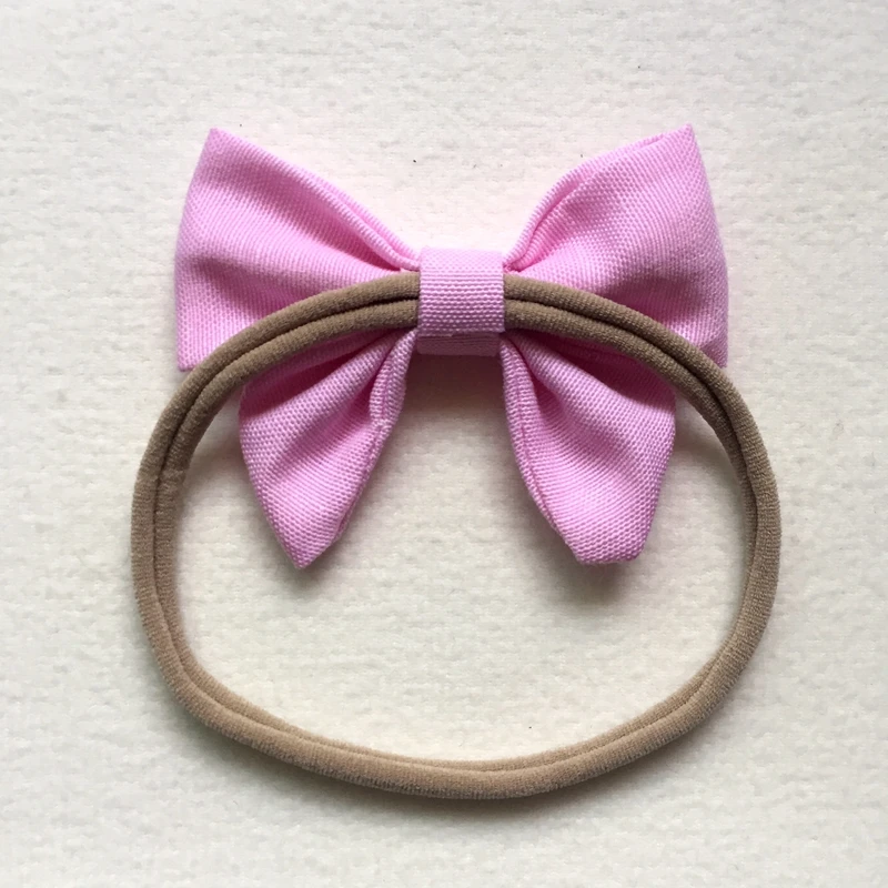 5pcs-lot-9colors-Handmade-Newborn-kids-Bow-Nylon-Headbands-Soft-Nylon-Headwear-Nylon-Elastic-Head-band (3)