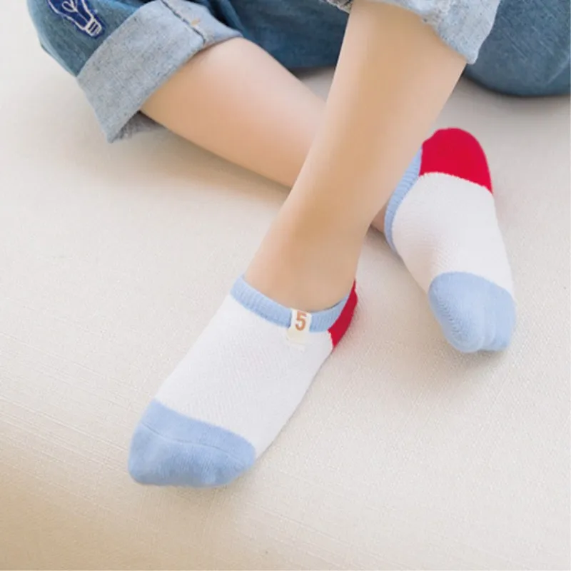 

5pairs/lot Cotton Cute Boys Girls Baby Socks Fashion Cartoon Soft Floor Baby Sock 3- 8years