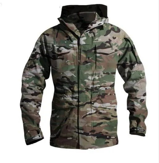 

Outdoor Jakcet Men's Army Green Warm Coat Military Jacket Outerwear Windbreaker