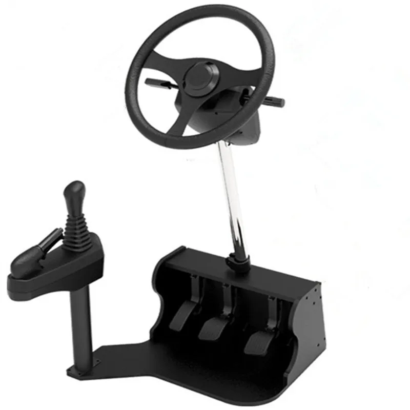 New computer Racing game steering wheel dual USB car driving simulator school car driving test driv