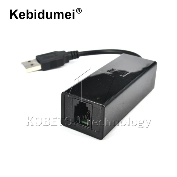 USB 56K V9.2 External Dial Up Voice Fax Data TAM Modem ITU TV with RJ11