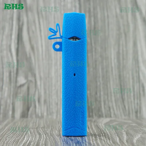 1 шт. RHS новейший Smok Infinix силиконовый защитный чехол кожаный чехол щит наклейка обёрточная 13 цветов - Color: dark blue