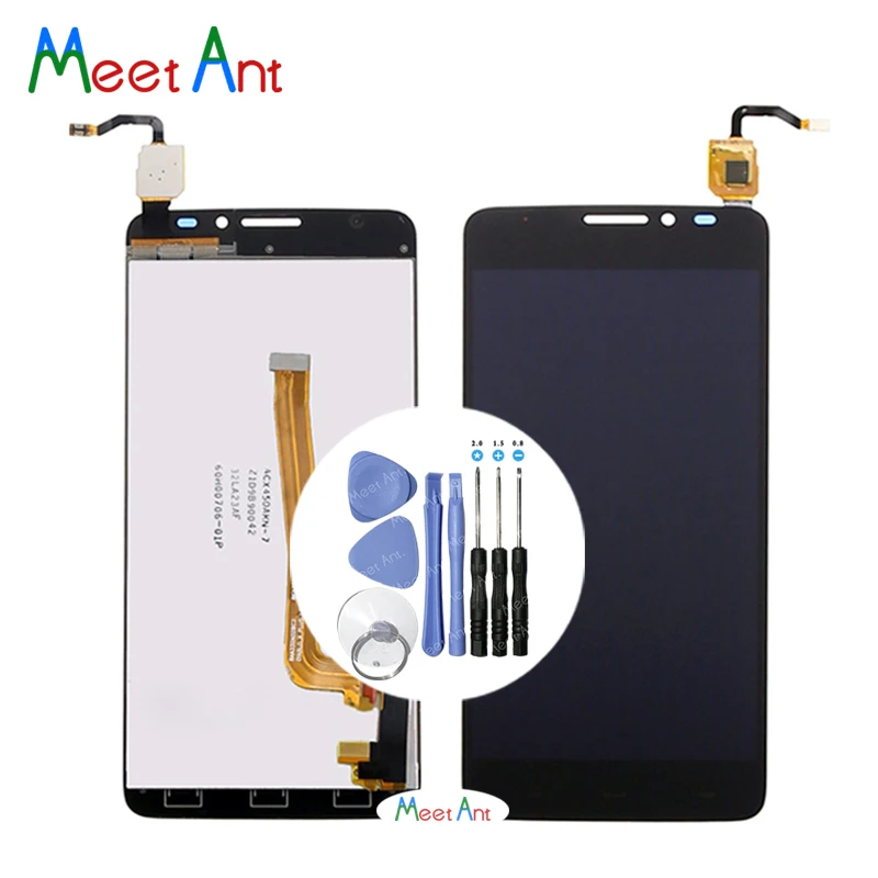 

High Quality 5.0'' For Alcatel One Touch Idol X+ OT6043 6043 6043D LCD Display Screen With Touch Screen Digitizer Assembly