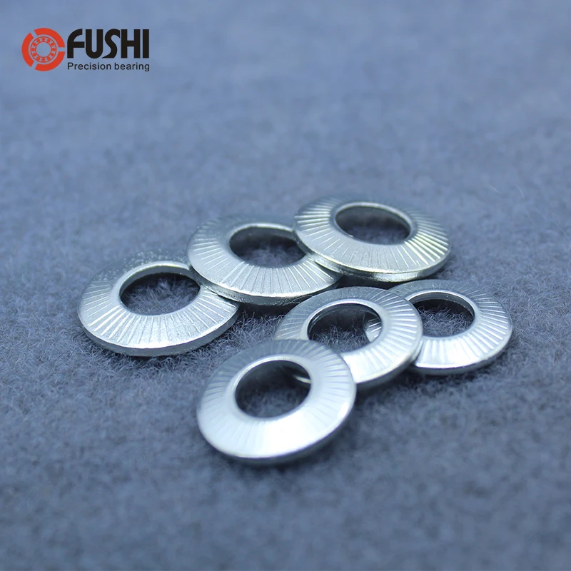 

M4-M16 Carbon Steel Galvanized Dish Washer Roller Disc Spring Printing Conical Elastic Washer Blue-White Zinc