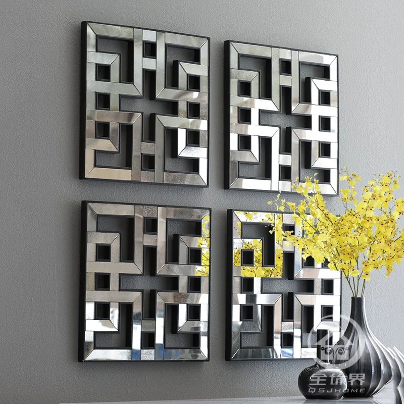 Four Fretwork Mirrors2013a