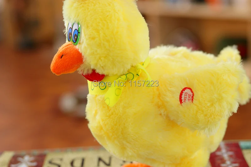gemmy animated plush holiday egg laying chicken