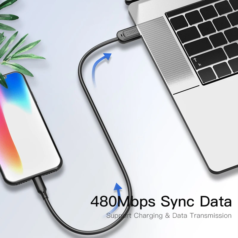 ! USB кабель ACCEZZ TPE для зарядки IPhone X XS MAX XR зарядный Шнур Apple Phone 8 7 6 6S Plus синхронизации