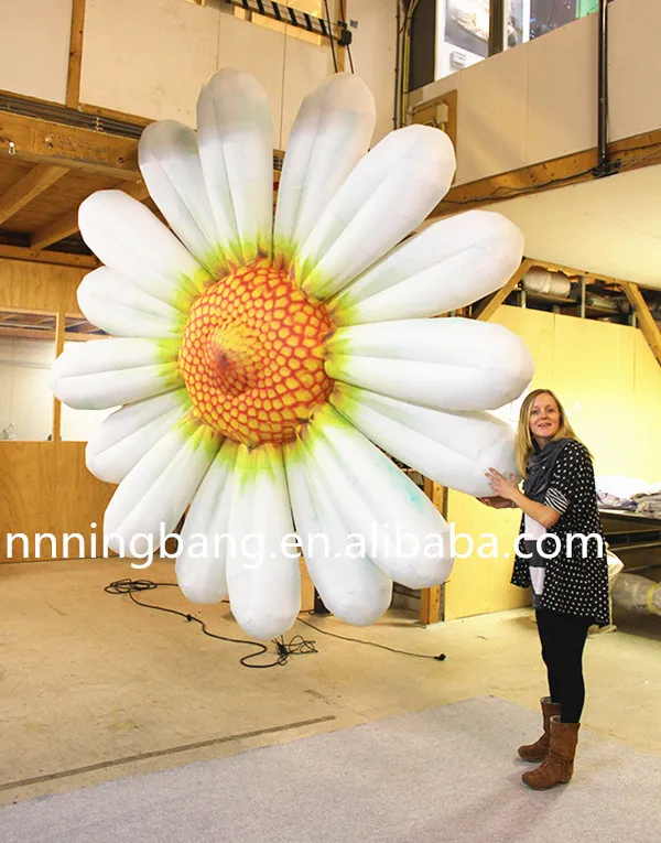 

Free shipping diameter 3m Ningbang Giant inflatable Daisy for event decration