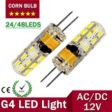 G4 LED Corn bulb 12V Lamp AC/DC Light 3W 6W Spotlight Replace Halogen 360 Beam Angle Free Shipping