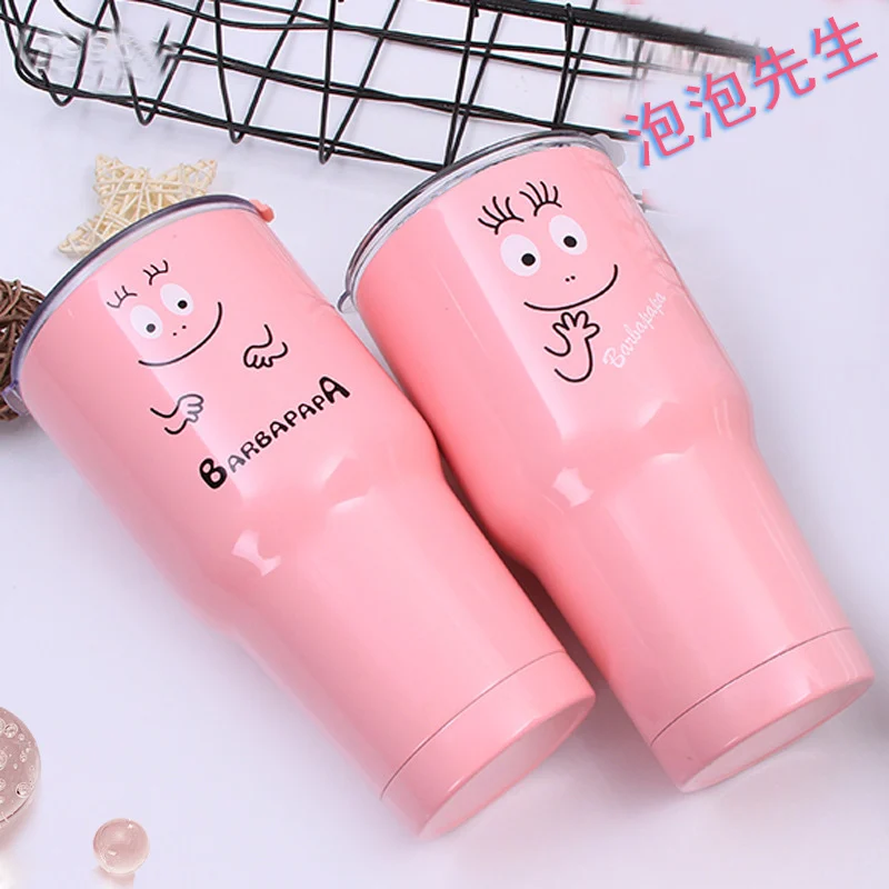 Bubble Blast X стакан Barbapapa с вакуумной изоляцией бутылка для пива вина воды