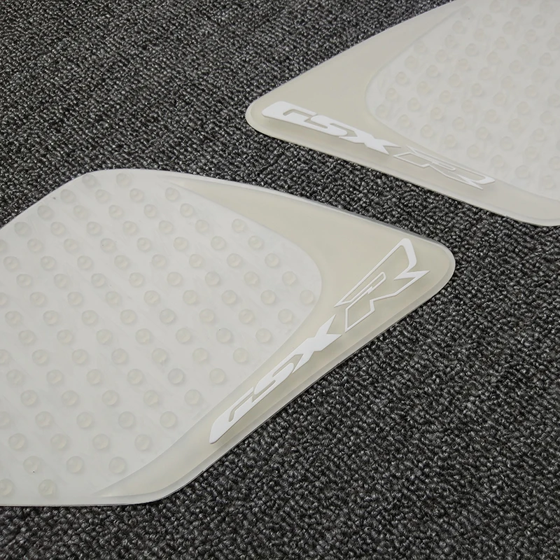 MTCLUB GSXR GSX-R 10000 Black Transparent Anti slip Fuel Tank Pad Side Gas Knee Grip Traction Pads For Suzuki GSXR1000 2007 2008 (4)