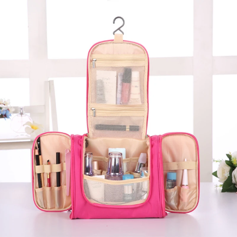 

The large capacity to receive the portable bag bag waterproof makeup bag fashion lady cosmetics portable wash gargle storage bag