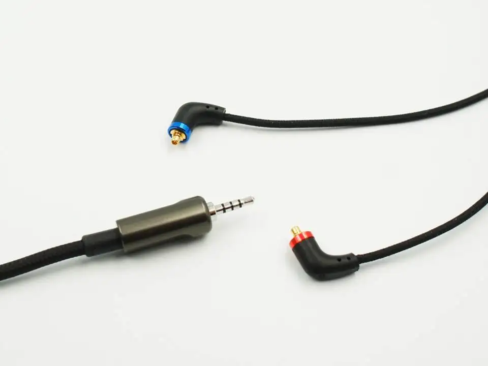 Fidue A91 2 5 мм 4 полюсный сбалансированный MMCX HiFi наушники для меломанов кабель|earphone