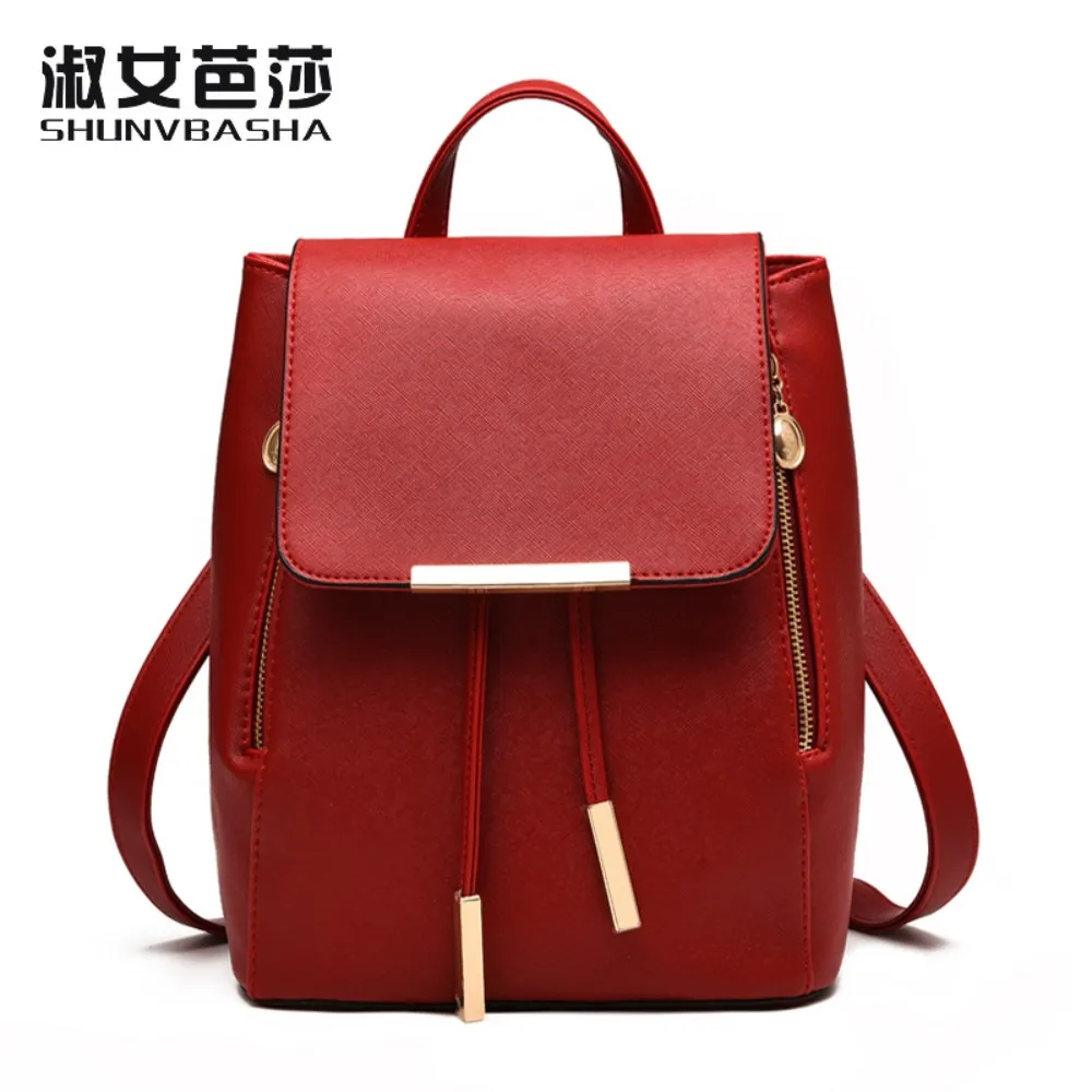 SNBS 100 Genuine leather font b Women b font font b backpack b font 2017 New