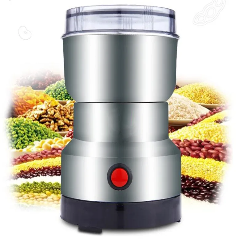 220V Automatic Electric Powder Grinder Machine Household