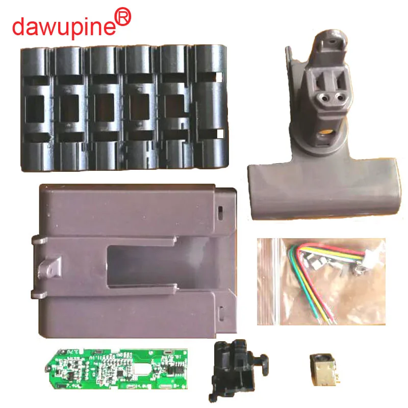 

dawupine Battery Box For Dyson Type B DC31 DC35 DC44 DC45 Series Cordless Vacuum Cleaner Li-ion Battery Plastic Case 22.2V