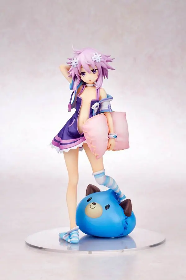 

Anime Broccoli Hyperdimension Neptunia Neptune with Pillow 1/8 Scale PVC Figure Collectible Model Toy 18cm