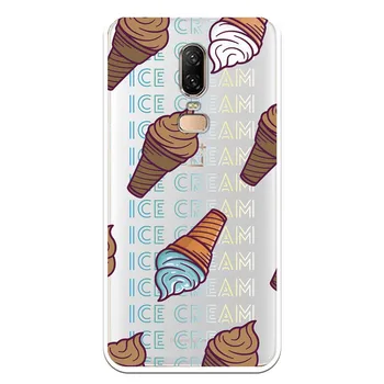 

Stand case costume drawing Icecream WP013 for OnePlus 6