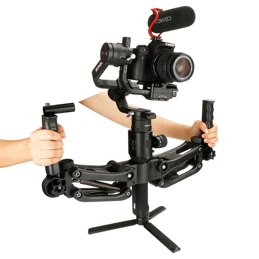 

Professional 5 Axis Dual Handle Camera Stabilizer 4.5KG Load Handheld Gimbal Grip for Dji Zhiyun Crane 2 Plus Photography Studio