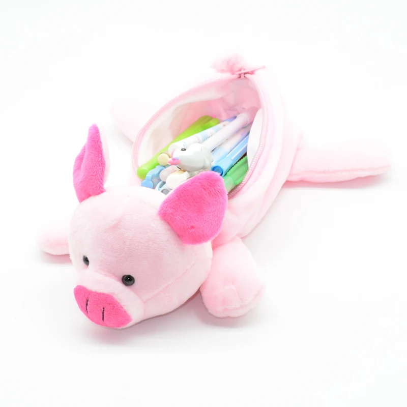 Peluche чехол для карандашей Estojo Escolar Papelaria Kalem Kutusu Estuche Pig Etui чехол для карандашей с животными