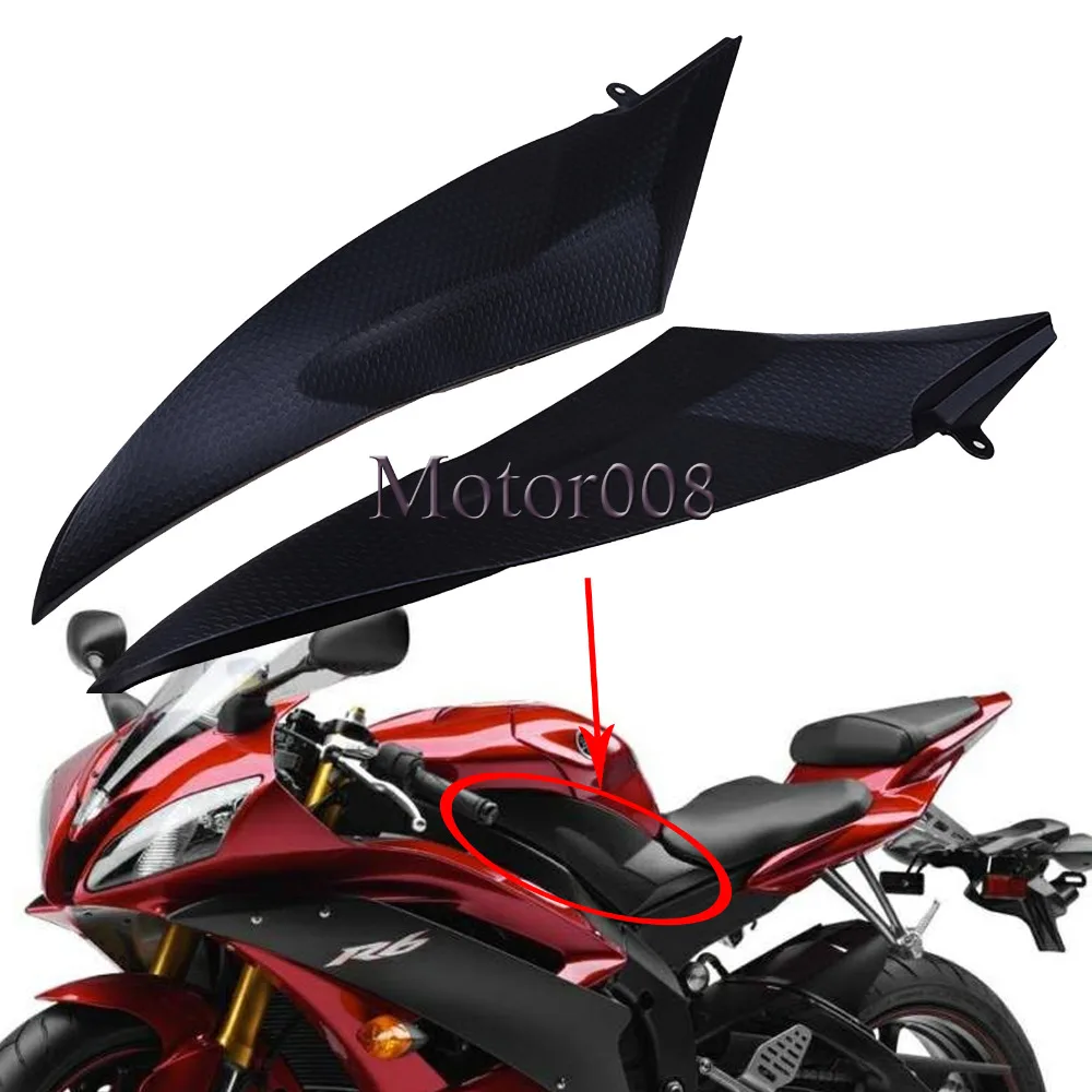 Боковые Крышки для бака, обтекатель для Yamaha YZF R6 2006 2007 YZF-R6 06 07 YZFR6, боковая крышка для бака