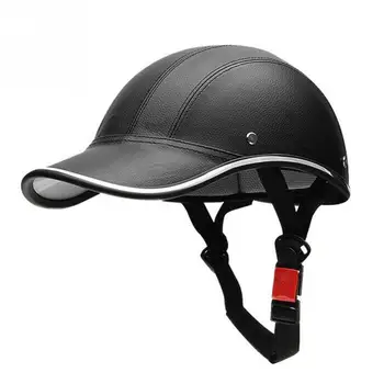 

Motorcycle Half Helmet Baseball Cap Face Helmet Electric Bike Scooter Anti-UV Safety Hard Hat