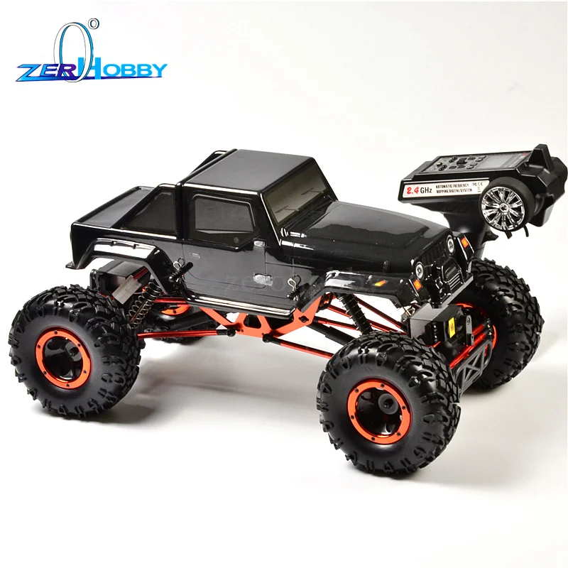 HSP молоток альпинист 4X4 RC автомобиль Рок Гусеничный 1/10 Электрический внедорожный гусеничный четыре колеса рулевого 94180 T2 - Цвет: 10314