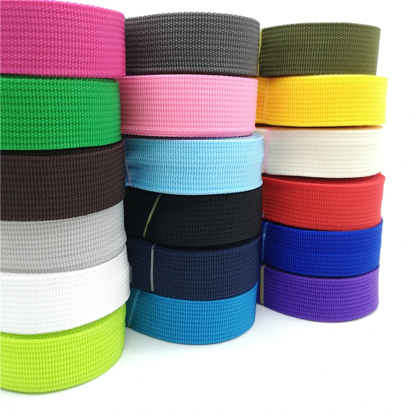 5 yards 38mm Canvas Ribbon Belt Bag Webbing Nylon Webbing Pet Webbing Knapsack Strapping Sewing Bag Belt Accessories sewing accessories shop