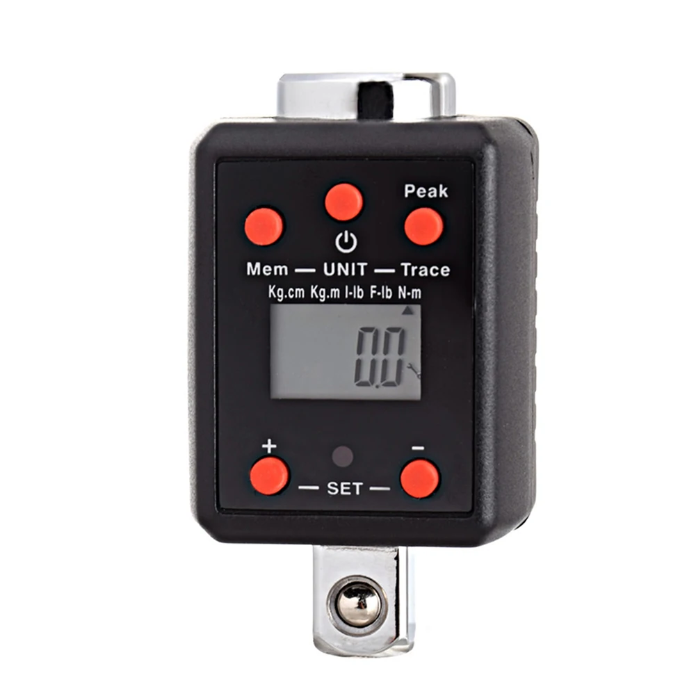 

1.5-1000nm Micro Digital Drive High Electronic LCD Display Adjustable Torquemeter Practical Professional Torque Wrench Adapter