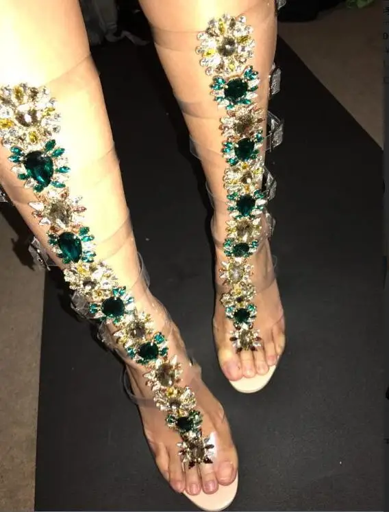 diamond bootie heels