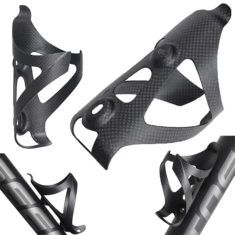 

Unisex High-quality Durable Portable Practical Carbon Fiber Bicycle Water Bottle Holder