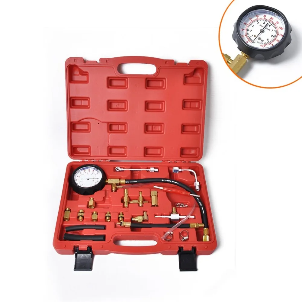 

Fuel injection pressure detection table + fuel gauge + fuel detection tool + valve core + removal tool