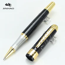 JINHAO 250 Высококачественная блестящая черная сказочная Шариковая ручка без пенала Новинка