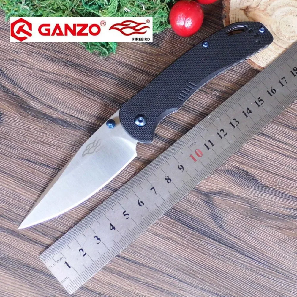 

58-60HRC Ganzo F753M1 440C G10 or Carbon Fiber Handle Folding knife Survival Camping tool Pocket Knife tactical edc outdoor tool